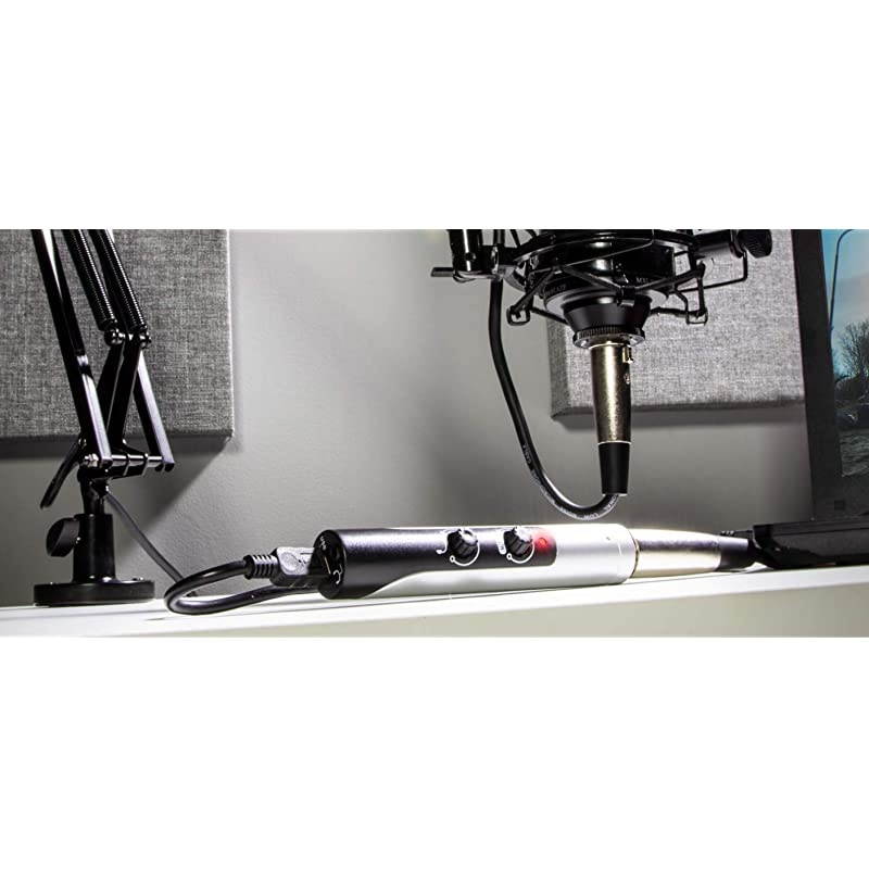 MICMATE PRO XLR To USB Preamp with gain