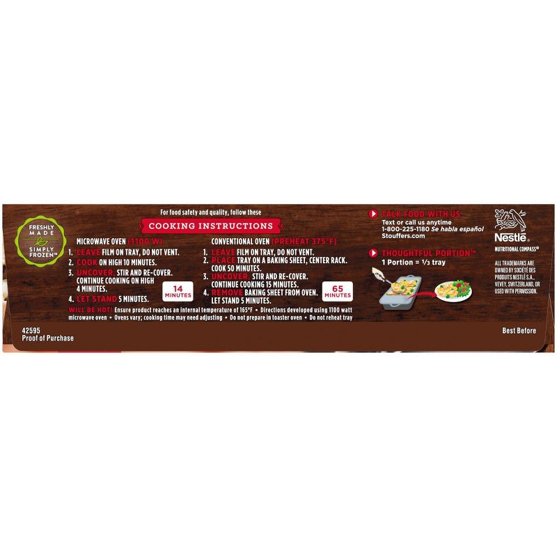 Stouffers Frozen Chicken Alfredo Family Size - 31oz