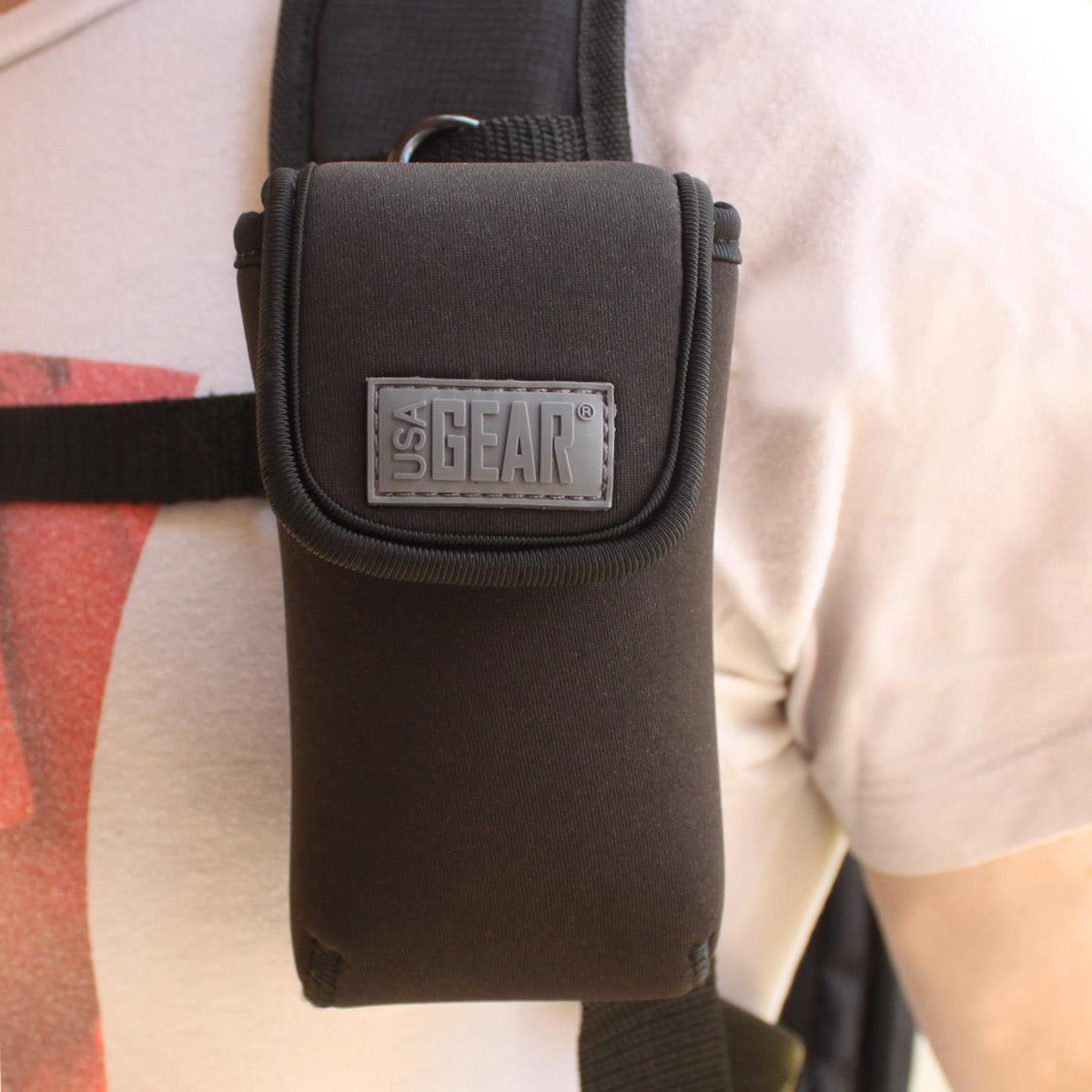 USA Gear Neoprene Cellphone & MP3 Player Travel Case Sleeve