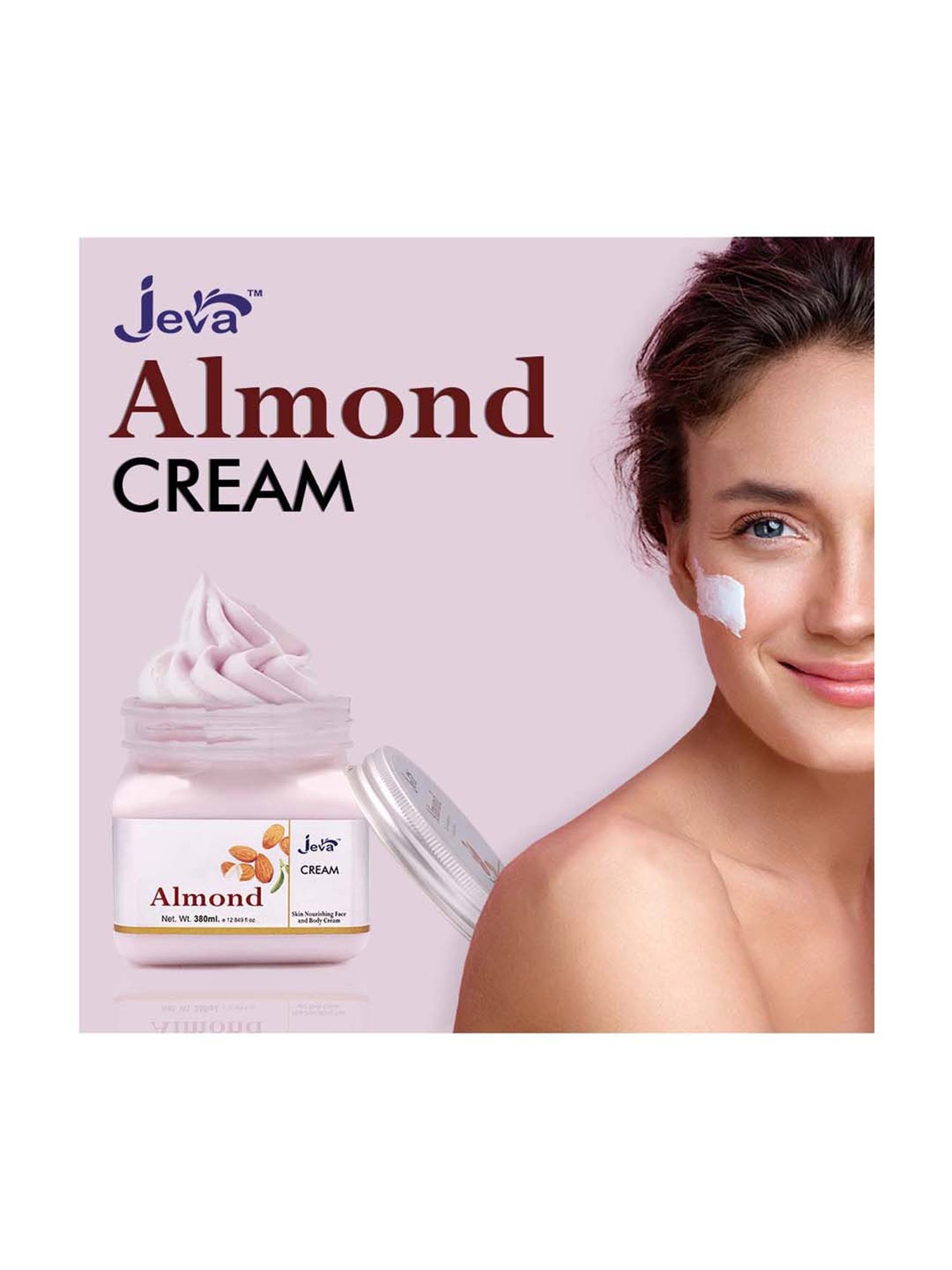 Almond Skin Nourishing Face & Body Cream - 380 ml