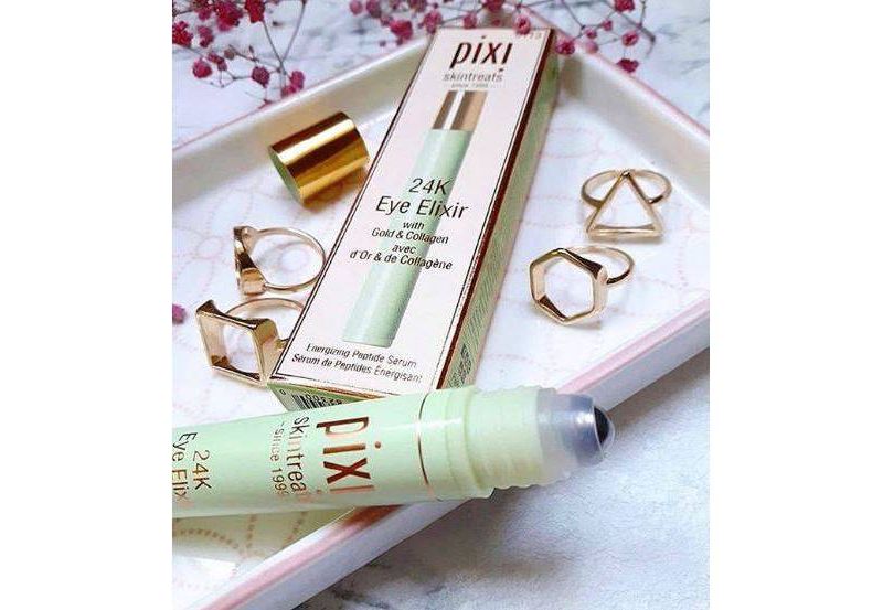 Pixi By Petra 24K Eye Elixir Eye Roller - Energizing Peptide Serum - 0.34oz