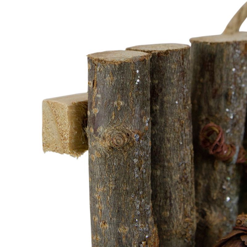 Northlight LED Lighted Spring Bamboo Candle in Vase Canvas Wall Art 15.75" x 11.75"