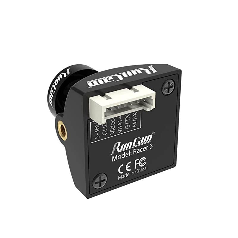 Racer 3 Micro FPV Racing Camera CMOS 1000TVL Super WDR 6ms Latency for FPV Racing Drone FOV 160&deg; 18mm