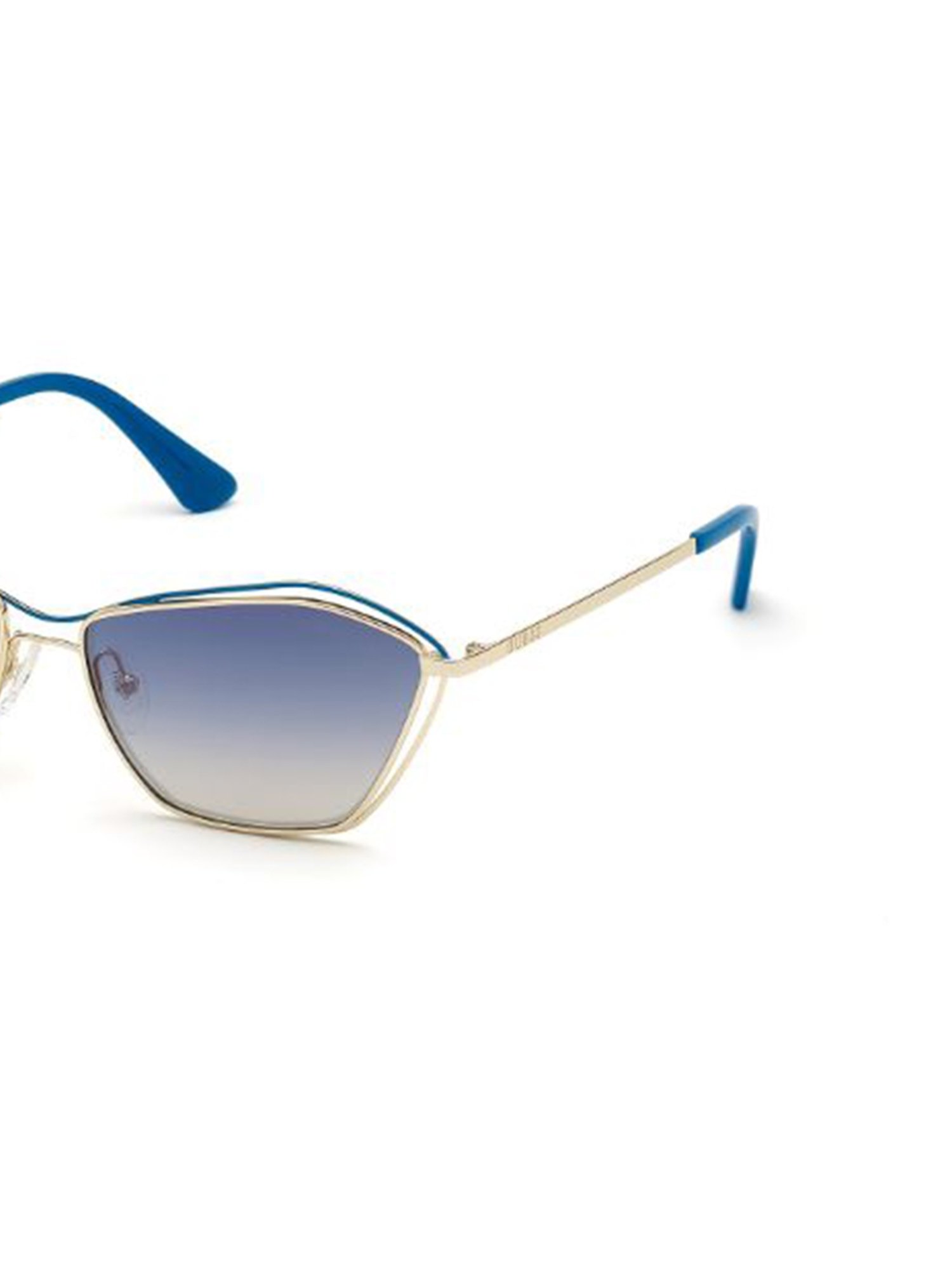 Guess GUS76395932WSG Blue Rectangular Sunglasses