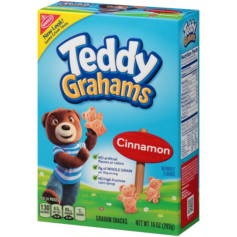 Teddy Grahams Cinnamon Graham Snacks - 10oz