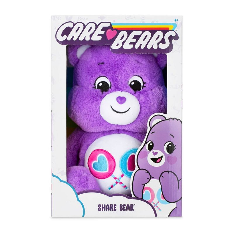 Care Bears Basic Medium Plush - Share Bear