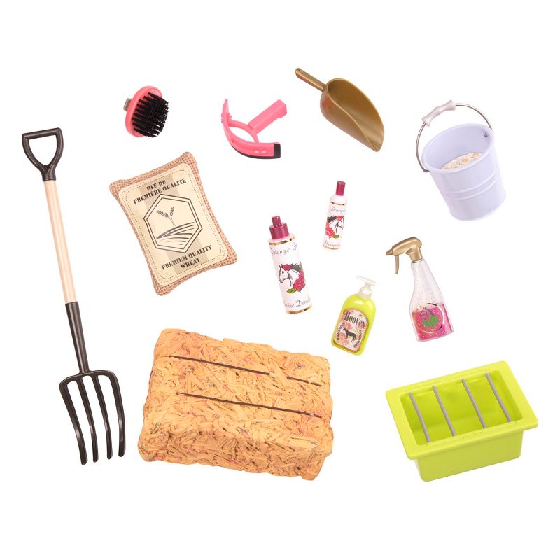 Our Generation Hay and Neigh Horse Care Accessory Set