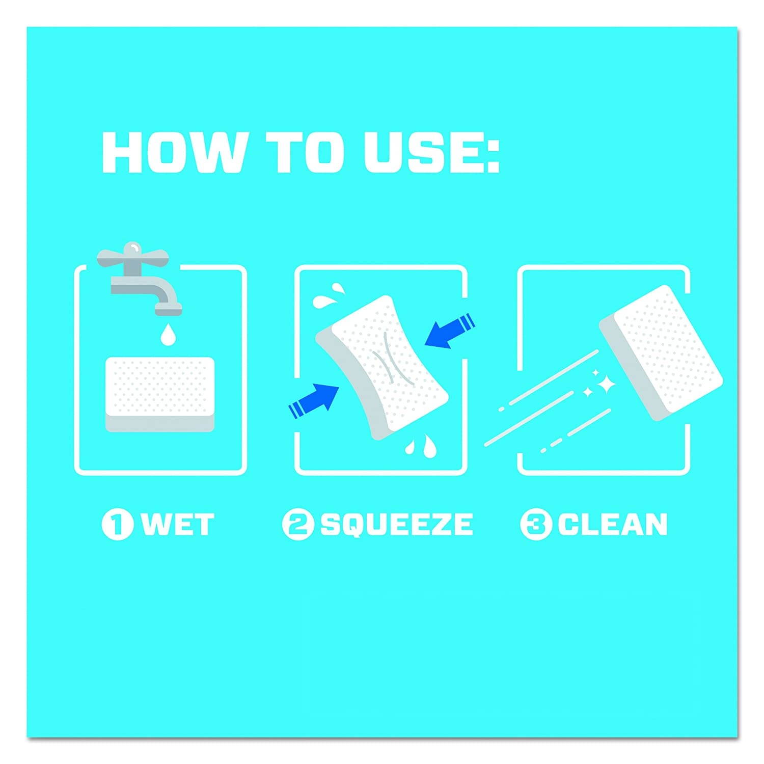 Mr. Clean Magic Eraser Extra Power 4 3/5" x 2 2/5" 4/Box 82038