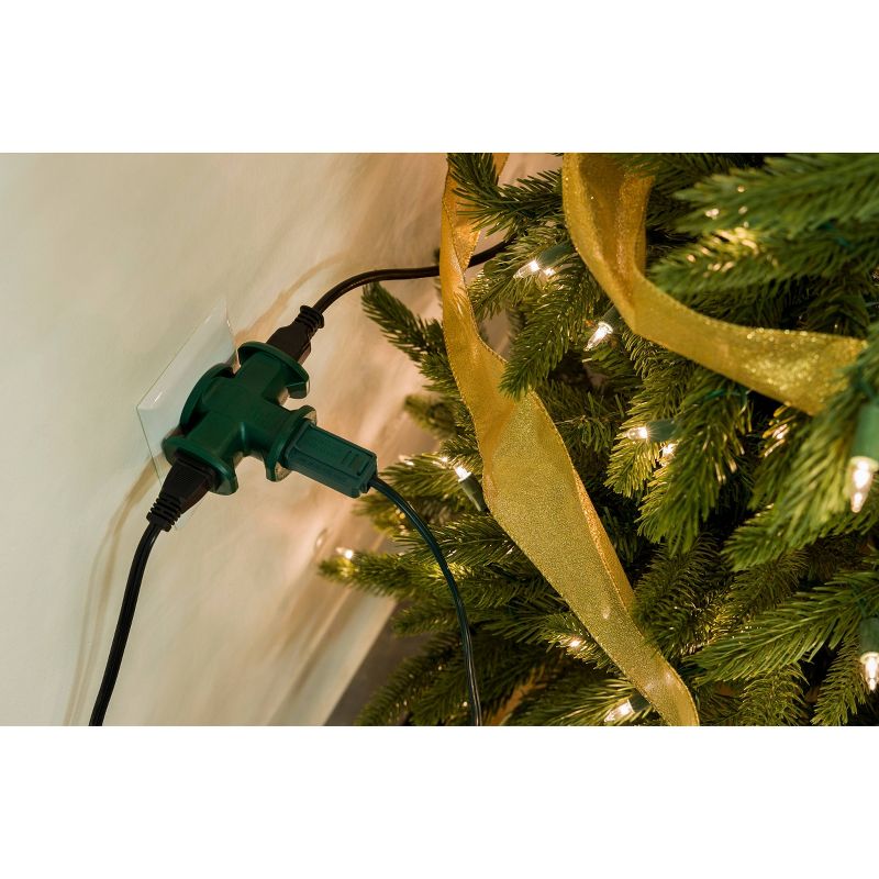 Philips 3-Outlet Heavy Duty Ground T-Tap Green