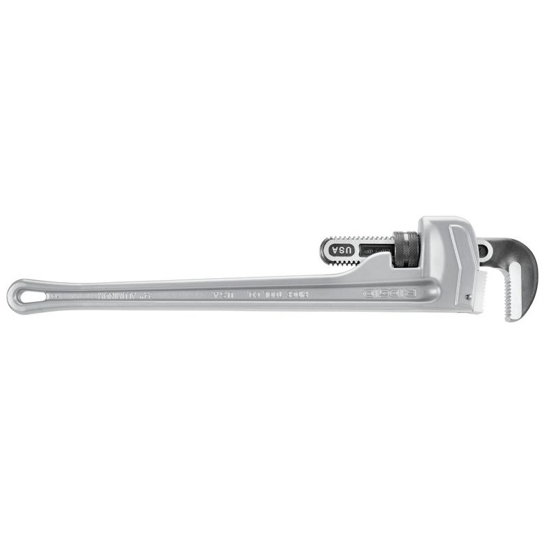 Ridgid 824 3 in. Capacity 24 in. Aluminum Straight Pipe Wrench