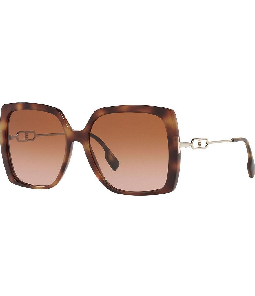 Burberry Ladies Square Gradient Sunglasses