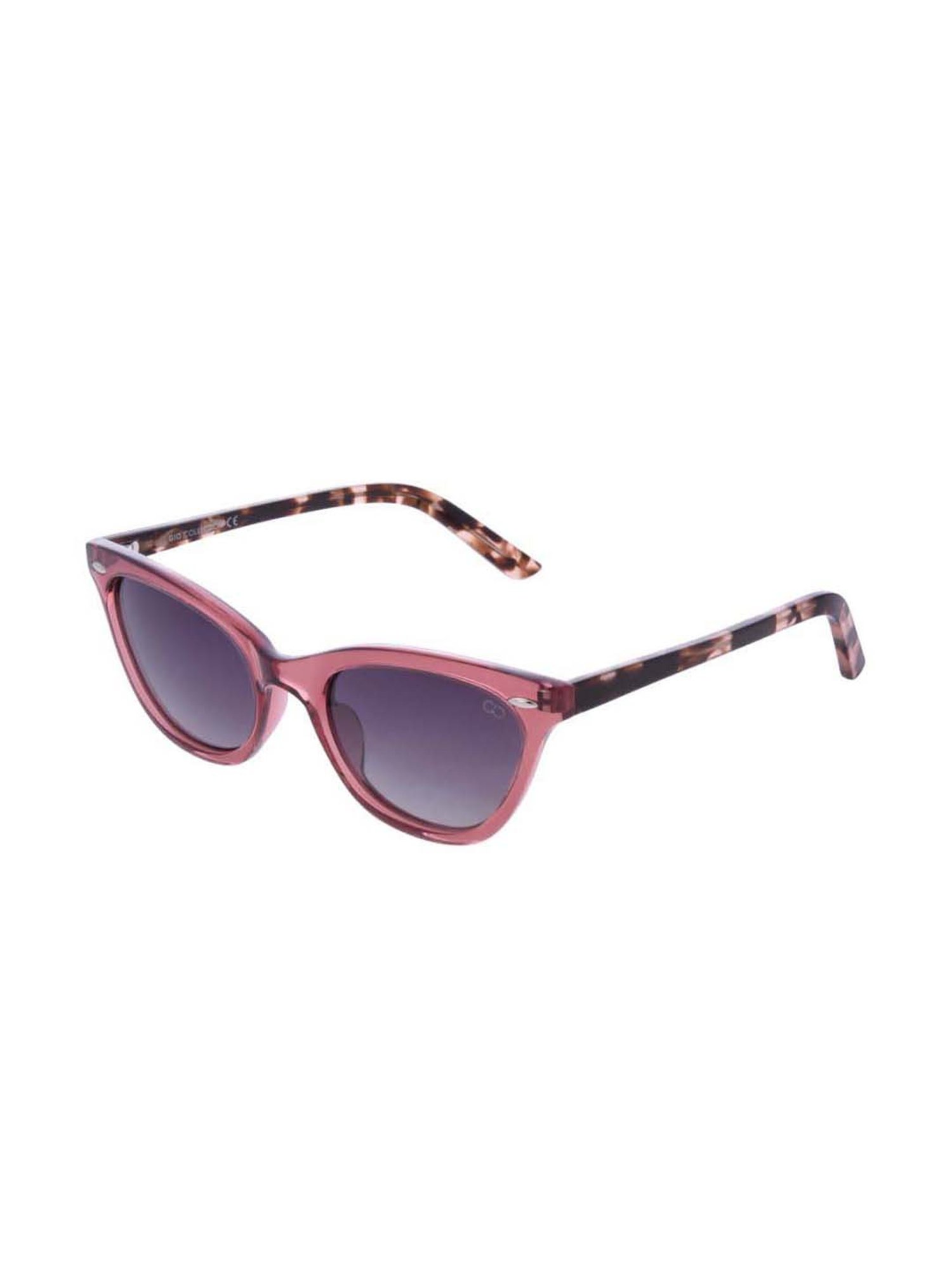 Gio Collection GM1024C01 Purple Cat Eye Sunglasses