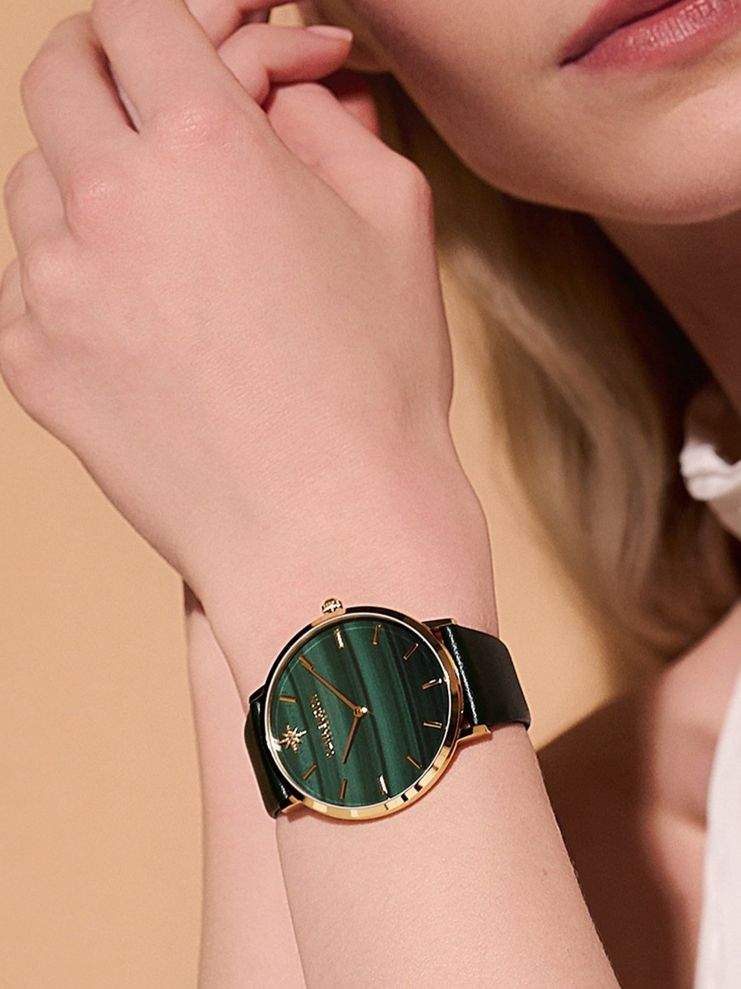 Olivia Burton 24000067 Ultra Slim Analog Watch for Women