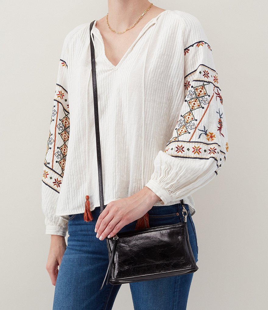 HOBO Cadence Mini Leather Crossbody Bag