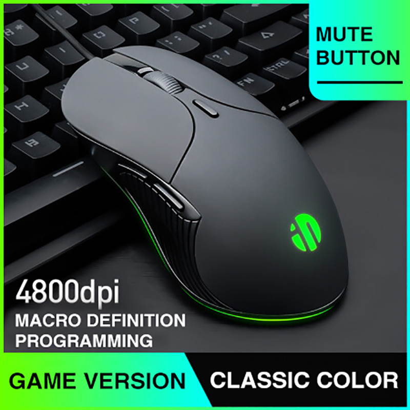 Wired Gaming Mouse 6 Buttons 4000 DPI LED Optical USB Computer Mouse Gamer Mice Gaming Mice For PC laptop