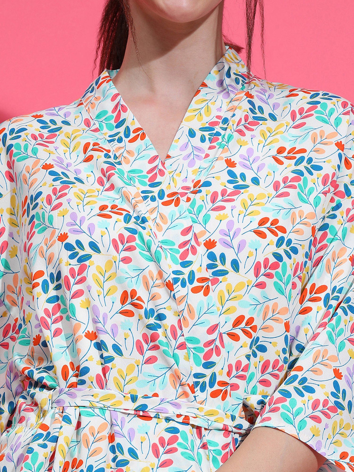 Oxolloxo Multicolor Printed Top