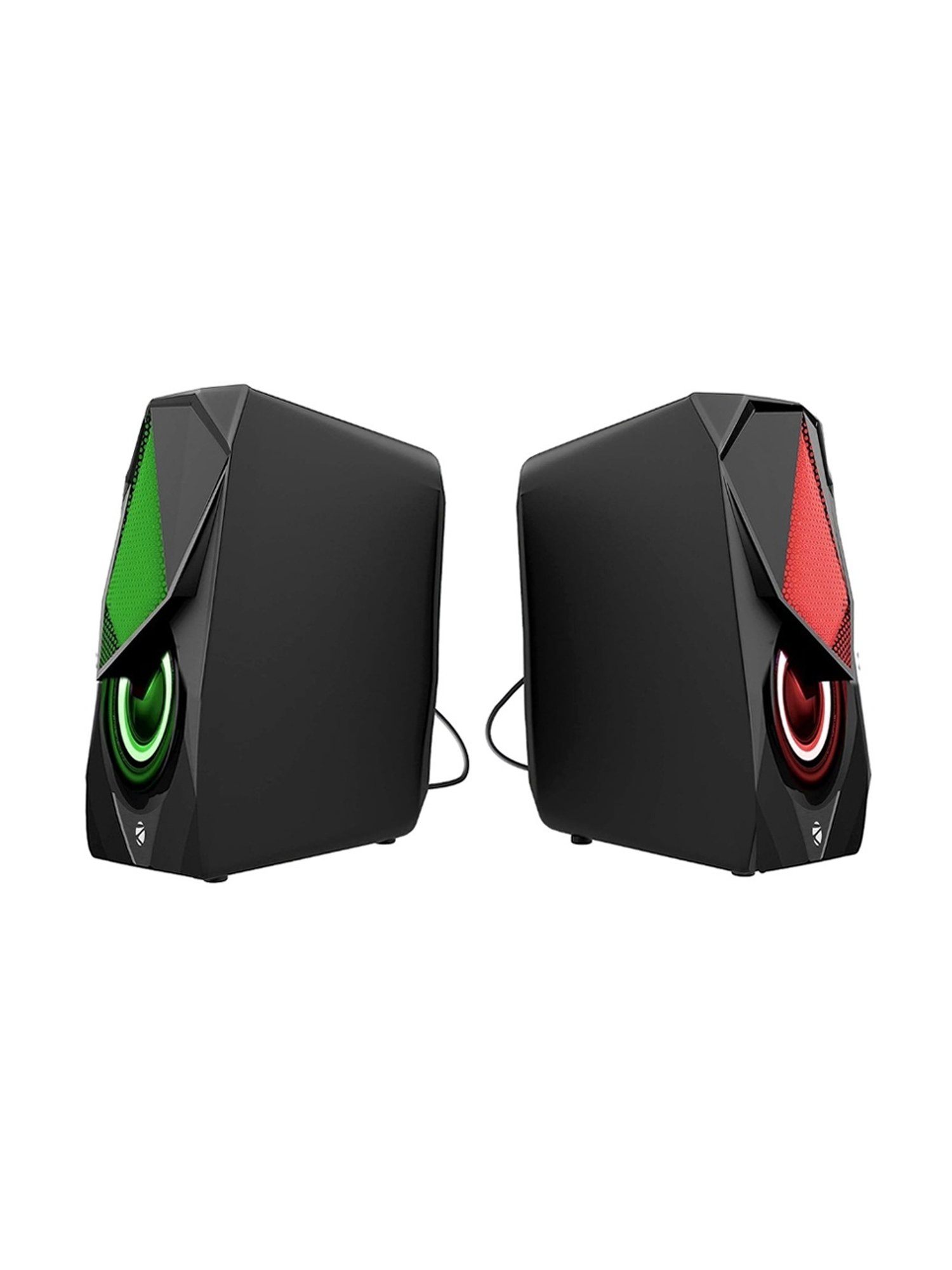 Zebronics Zeb-Warrior II 2.0 Channel 10W Speaker with RGB LED Lights (Black)