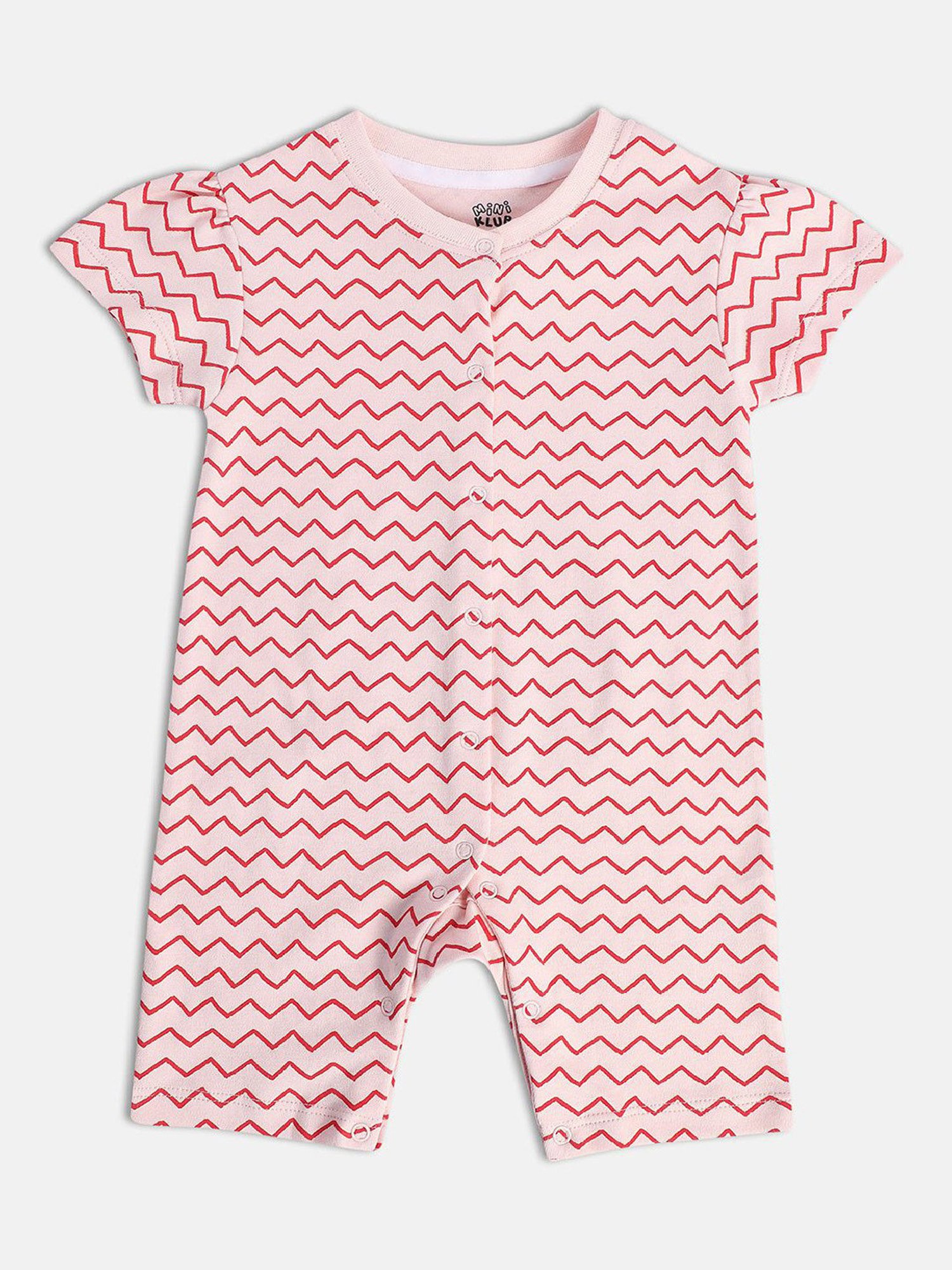 Berrytree Organic Kids Black Cotton Animals Print Rompers