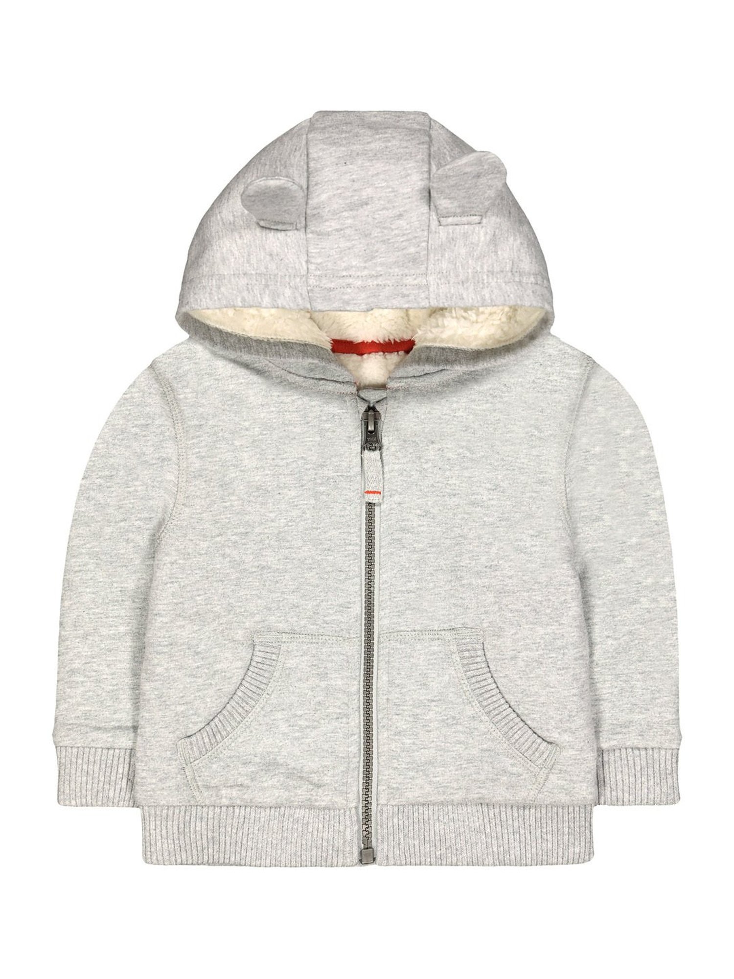 Mothercare Kids Grey Regular Fit Full Sleeves Sweatshirt