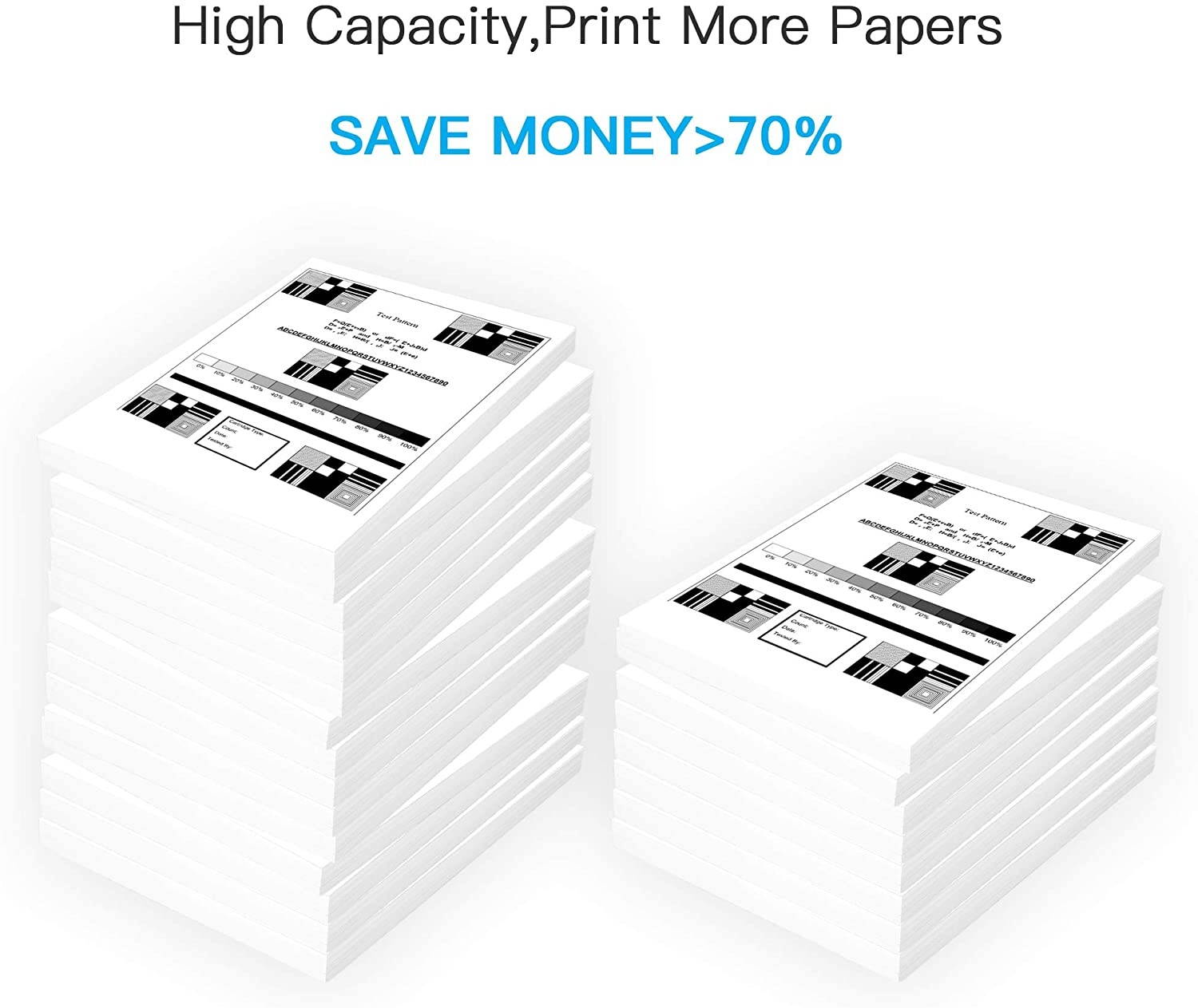 TonerPlusUSA Compatible Toner Cartridges Replacement for Samsung 111S 111L MLT111S MLT-D111S MLTD111S D111S High Yield Toner Cartridge Replacement for Samsung Laser Printer &ndash; Black [8 Pack]