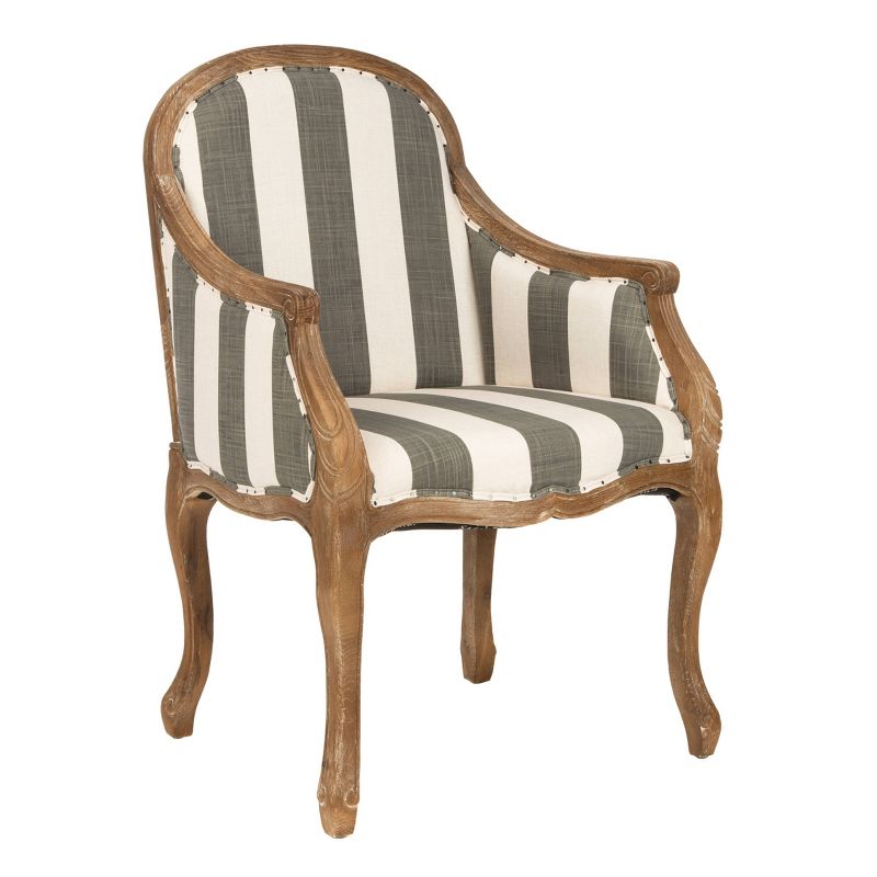 Esther Armchair Gray/White - Safavieh