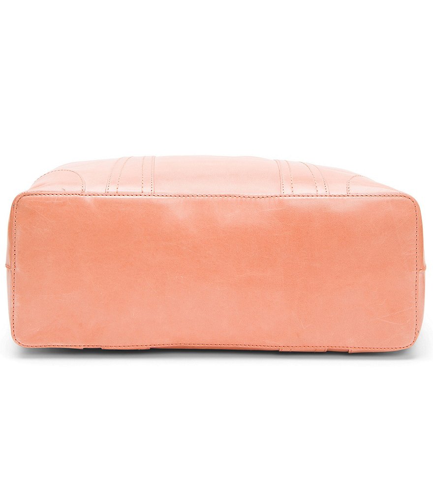 Frye Melissa Washed Leather Shopper Tote Bag