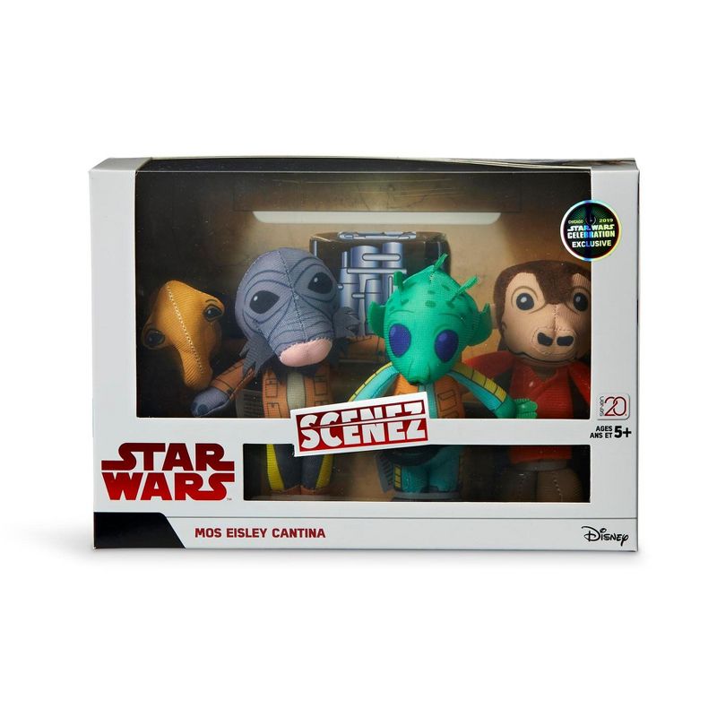 Seven20 Star Wars Exclusive Mini Plushies - Mos Eisley's Cantina Villains - 4 Pack