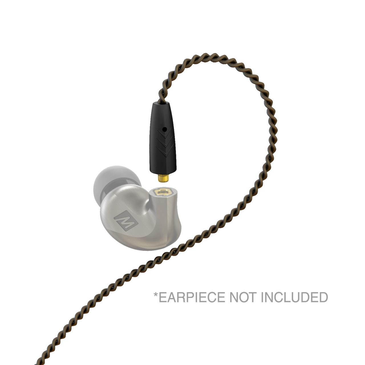 MMCX HIGH-FIDELITY SILVER-PLATED OFC REPLACEMENT STEREO AUDIO CABLE FOR PINNACLE P1 IN-EAR HEADPHONES