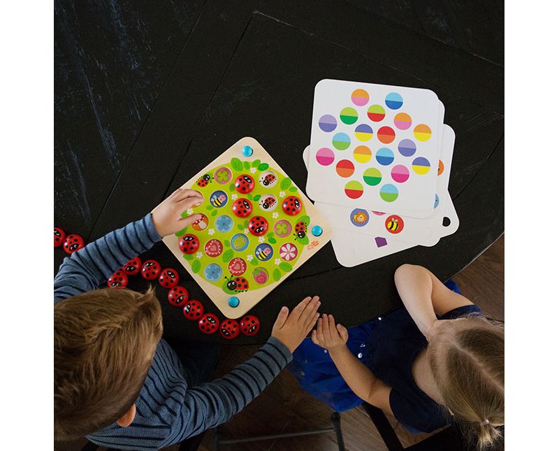  Fat Brain Toys Ladybugs Garden Memory Game FB256-1