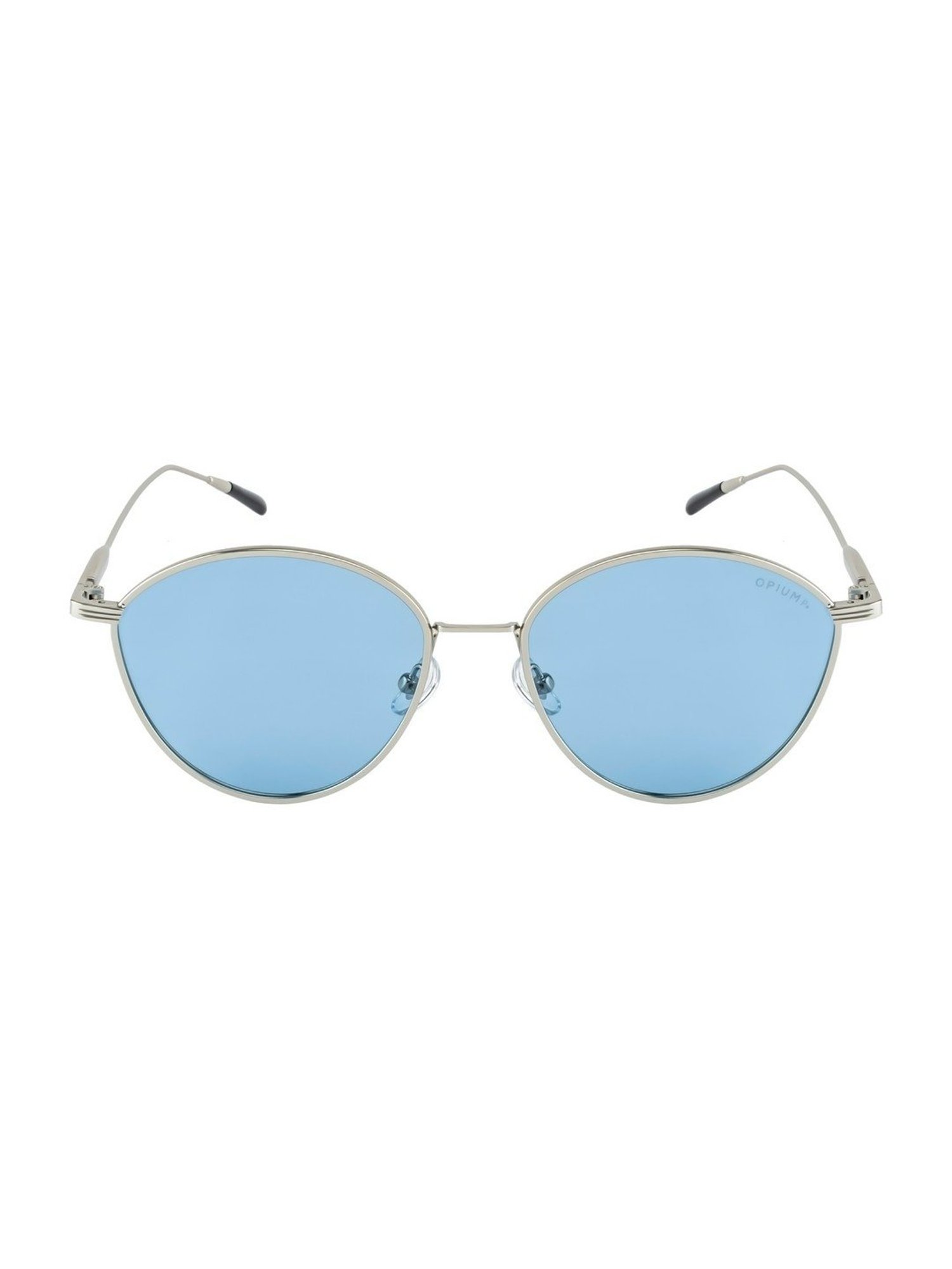 Opium Blue UV Protection Oval Sunglasess for Women