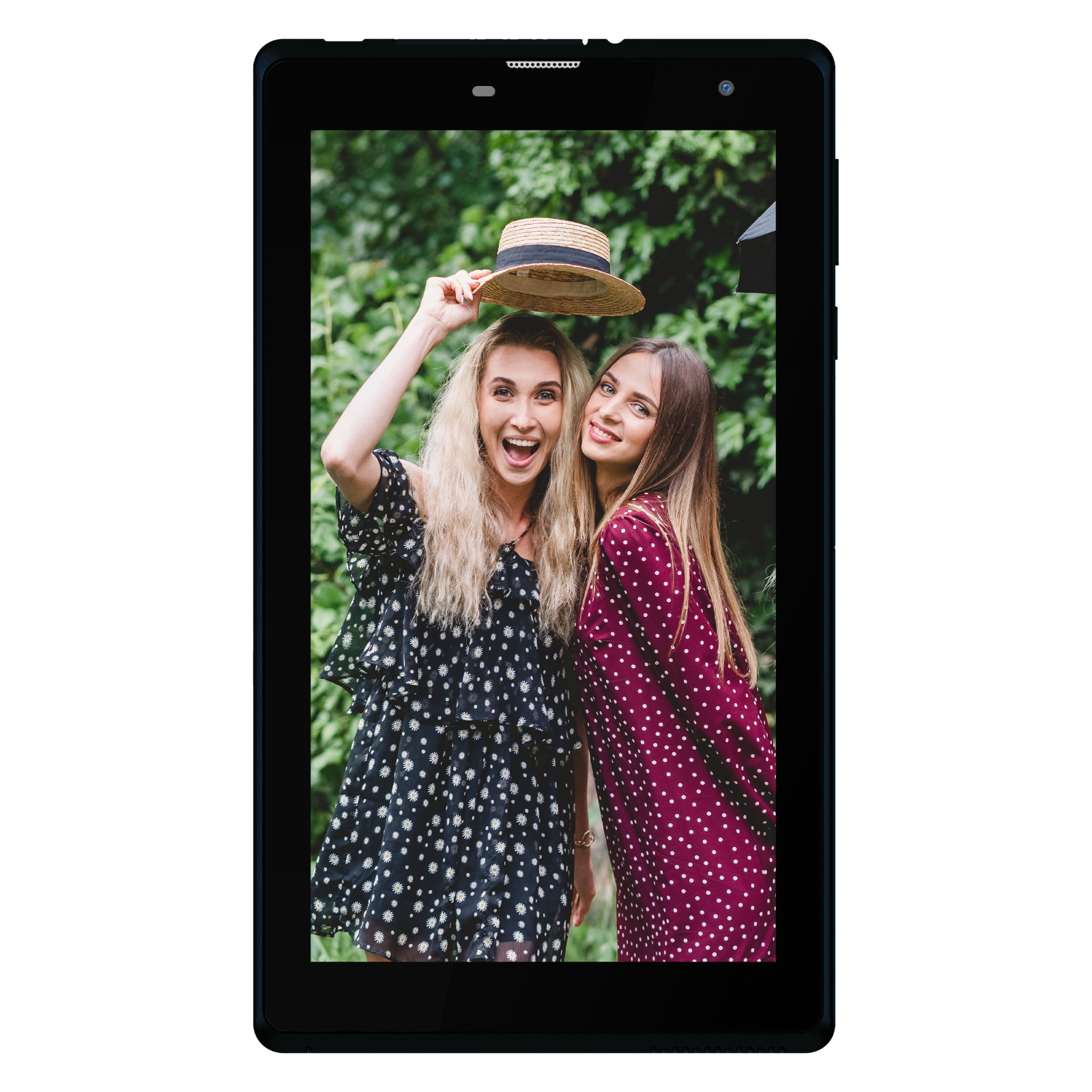 Hyundai HyTab Plus 7LB1 Tablet, 7&rdquo; IPS Display, 4G LTE, 2GB RAM, 32GB Storage, Quad-Core Processor, Android 10, Dual Camera - Black