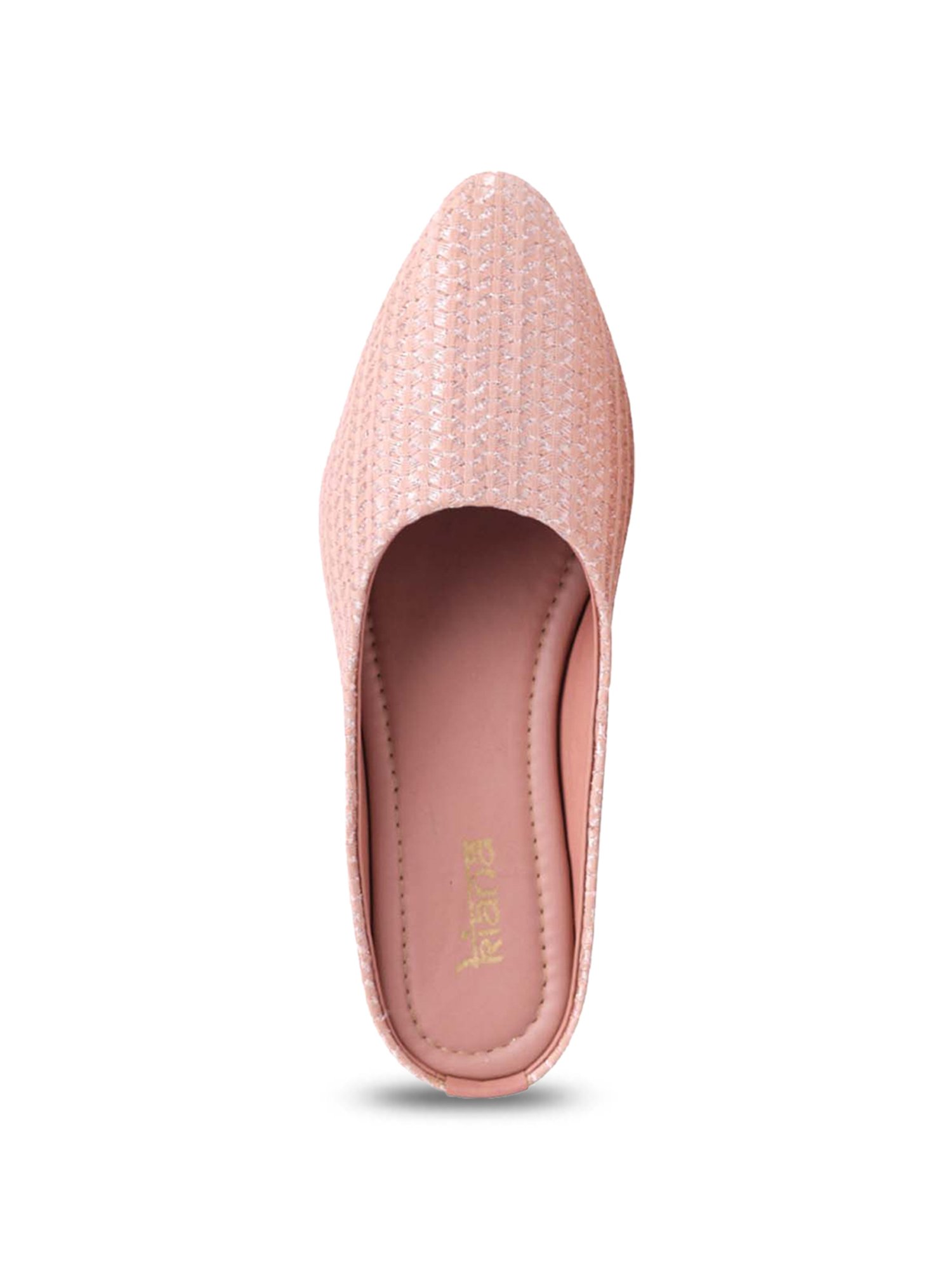Kiana Women's Pink Mule Shoes