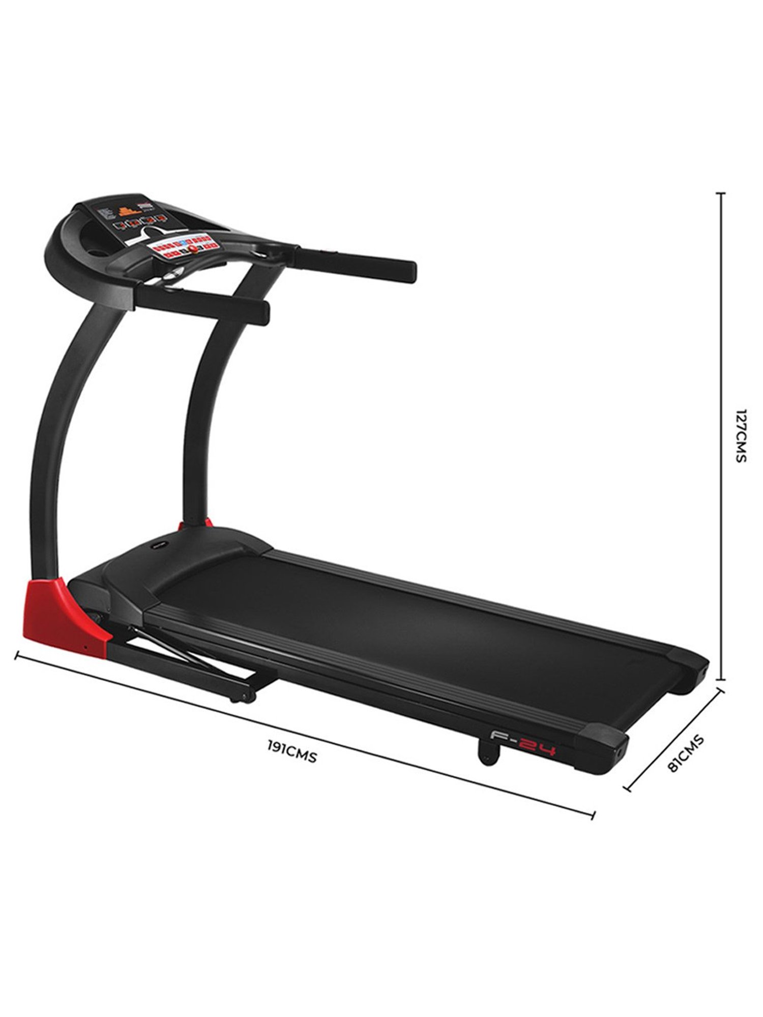 Jerai Fitness JF24 Treadmill (Black)