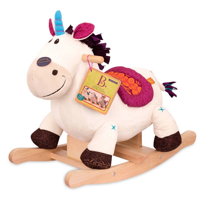 Farm Hoppers Inflatable Bouncing Purple Unicorn