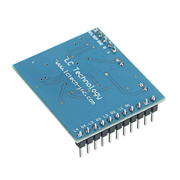 PT2314 Sound Quality Adjustment Module Voice Module IIC 6V-10V Audio Processing Module for Arduino - products that work with official Arduino boards