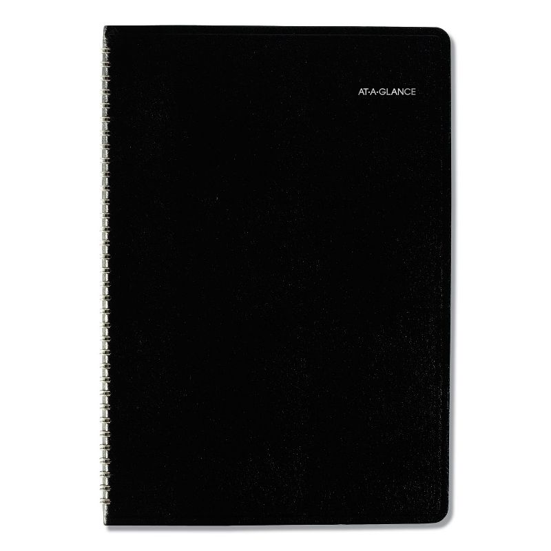 At-A-Glance Monthly Planner 11 7/8 x 7 7/8 Black Cover 2019-2020 G47000