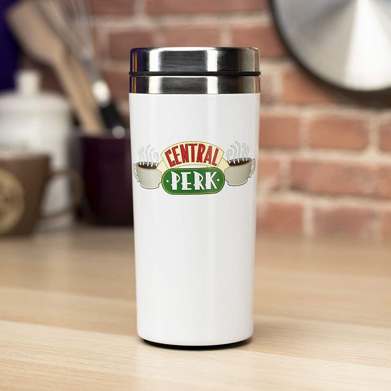 Friends Central Perk 15oz Stainless Steel Travel Mug