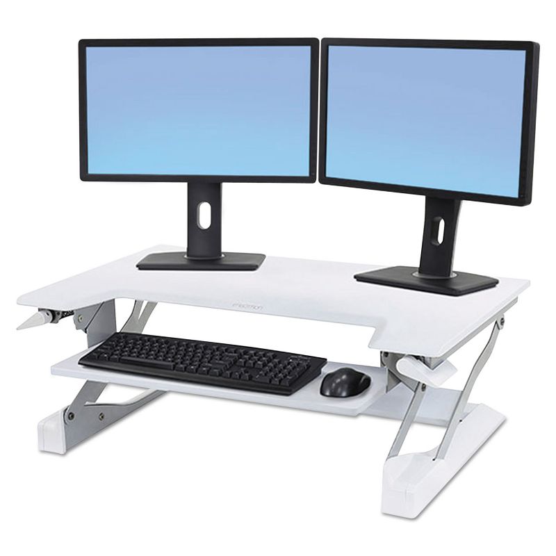 Ergotron WorkFit-T Desktop Sit-Stand Workstation 35 x 22 x 20 White 33397062