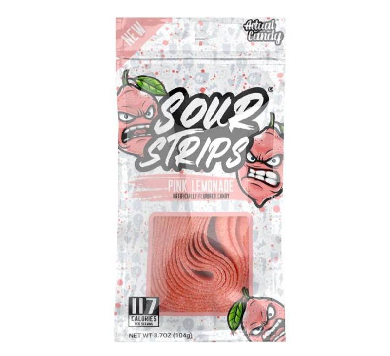 Sour Strips Pink Lemonade - 3.7oz