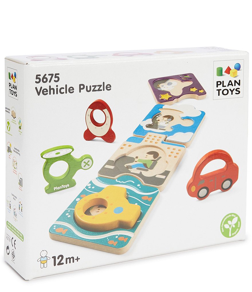 Plan Toys Vehicle Puzzle