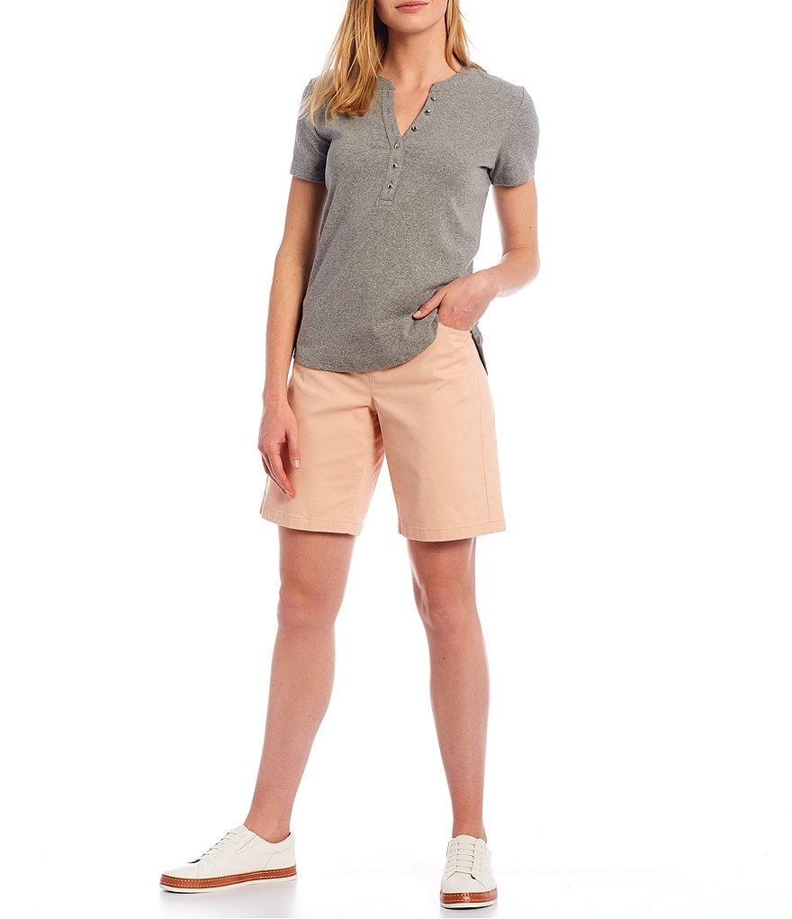 KENDALL + KYLIE White High Rise Sports Shorts