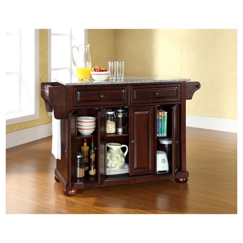 Origami Wood Top Steel Kitchen Organizer 3 Mesh Basket Sliding Drawer (2 Pack)