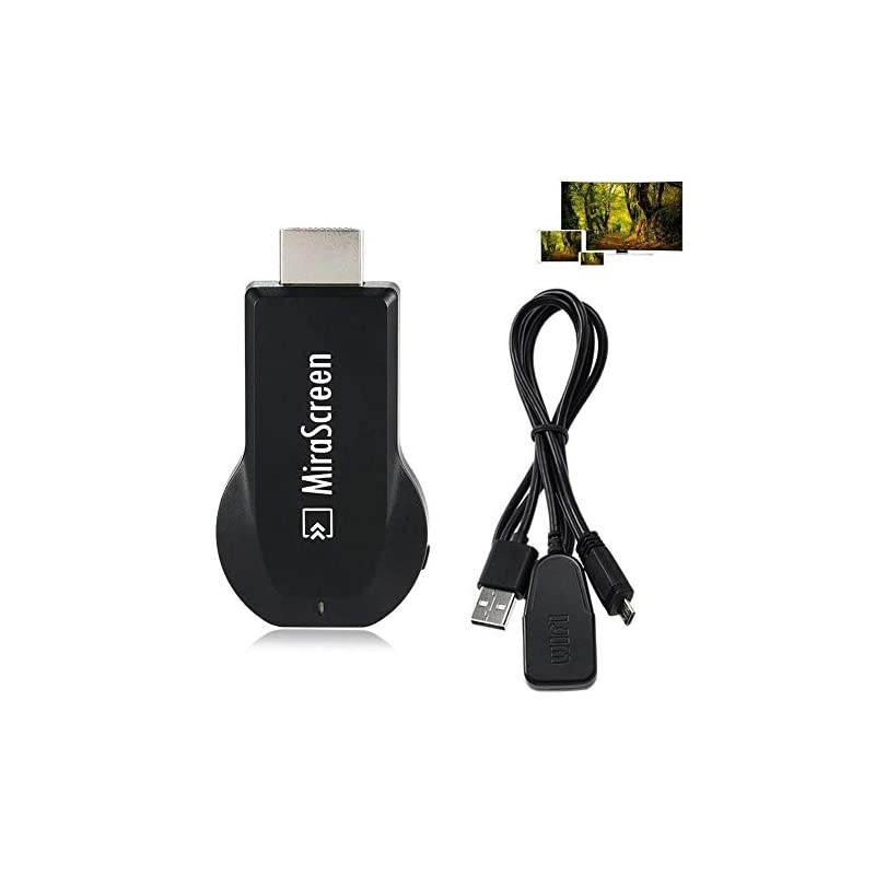 Wireless Display Receiver WiFi Dongle 1080P HDMI Converter AV Adapter Cable for Connect Samsung Galaxy S6S7S7 Edge Tablet to HD TV