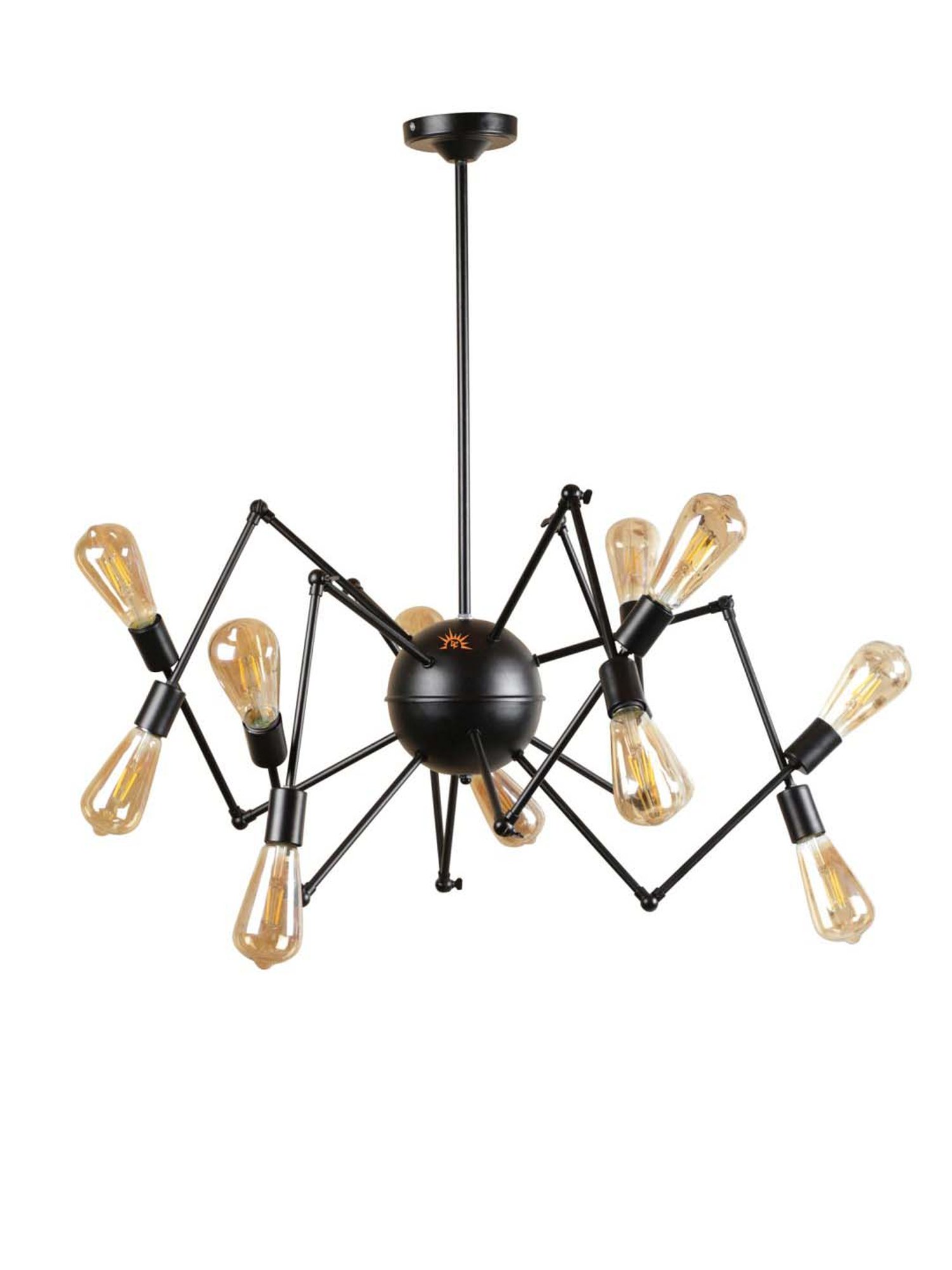 DecorativeRay Black Chandiler - Set of 1