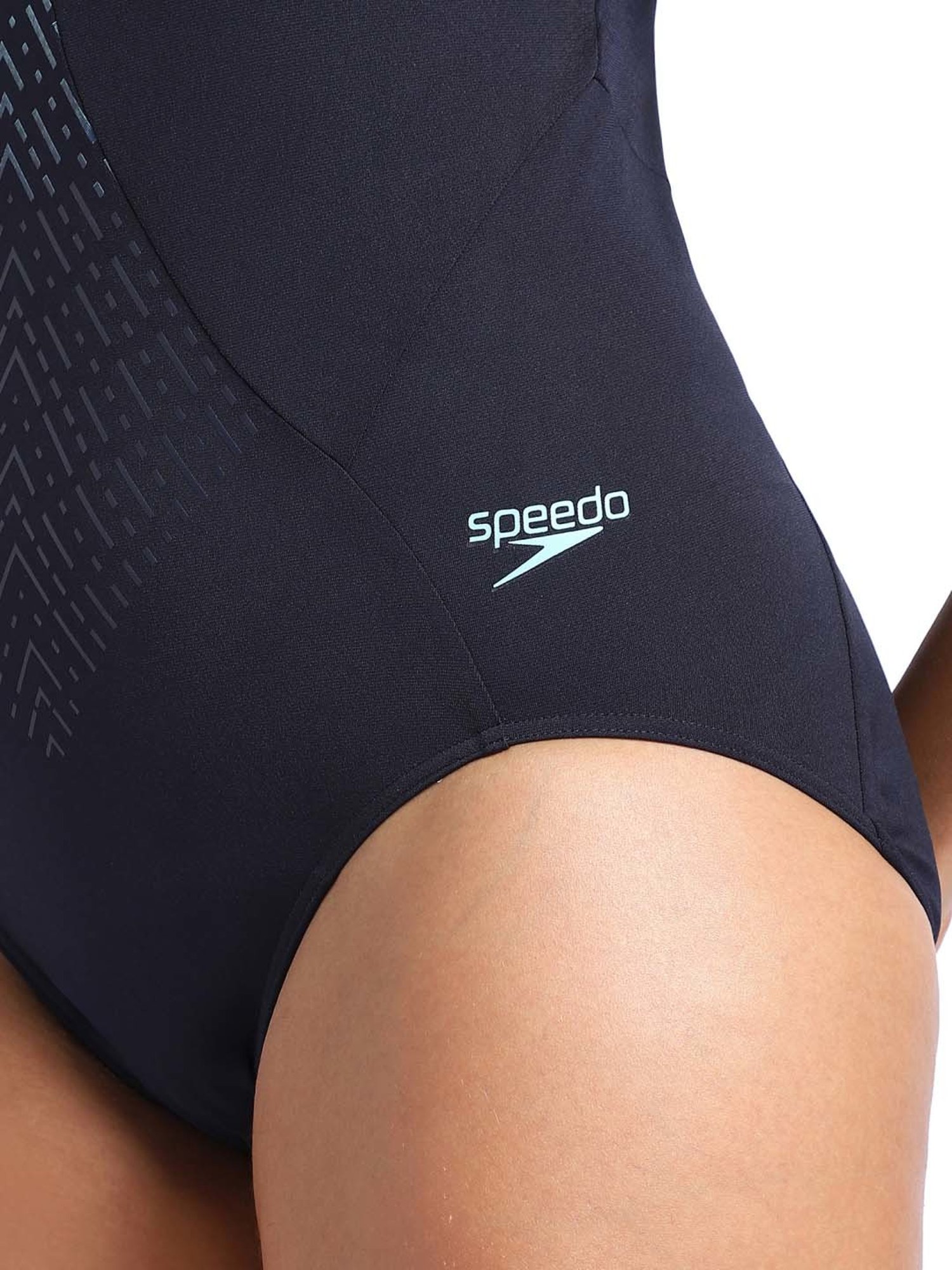 Speedo Navy Printed Swimwear