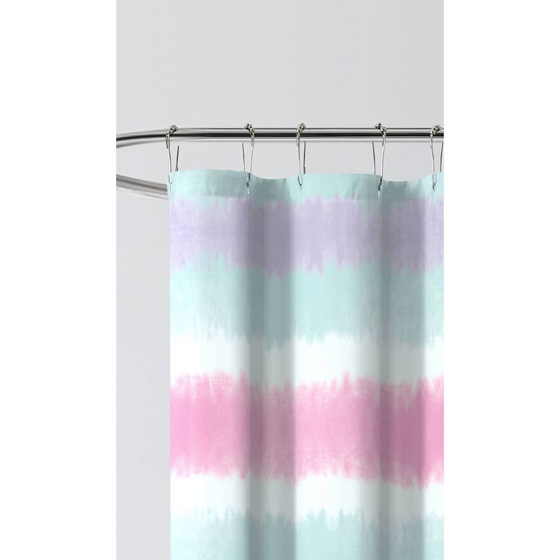 Tie Dye Stripe Shower Curtain - Dream Factory