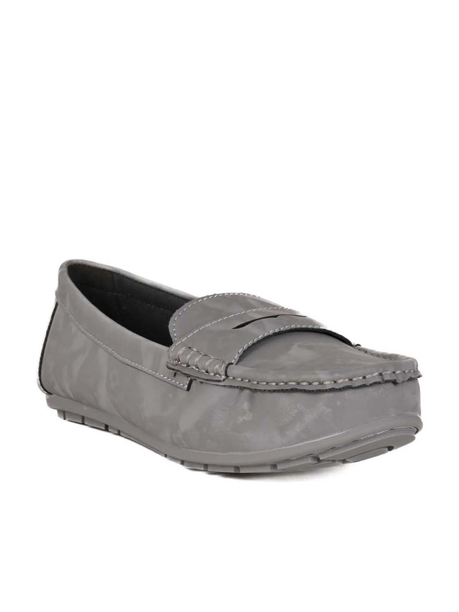 Ronnie Grey Women's Grey Casual Loafers
