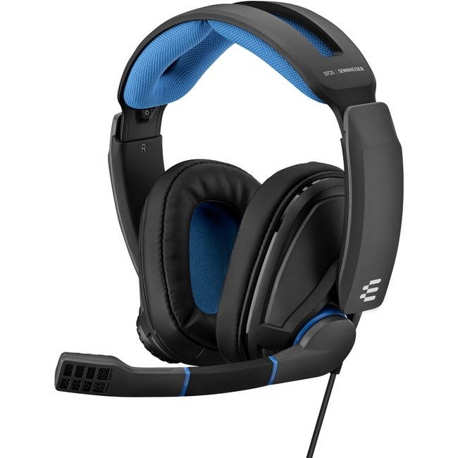 EPOS Sennheiser GSP 300 Over-Ear Gaming Headset with Noise-Cancelling Mic