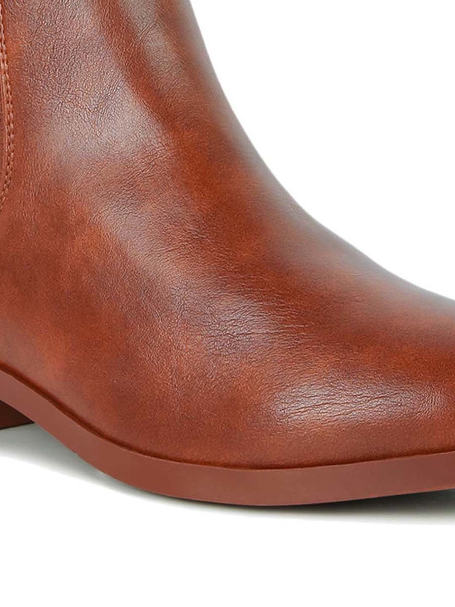London Rag Women's Brown Chelsea Boots