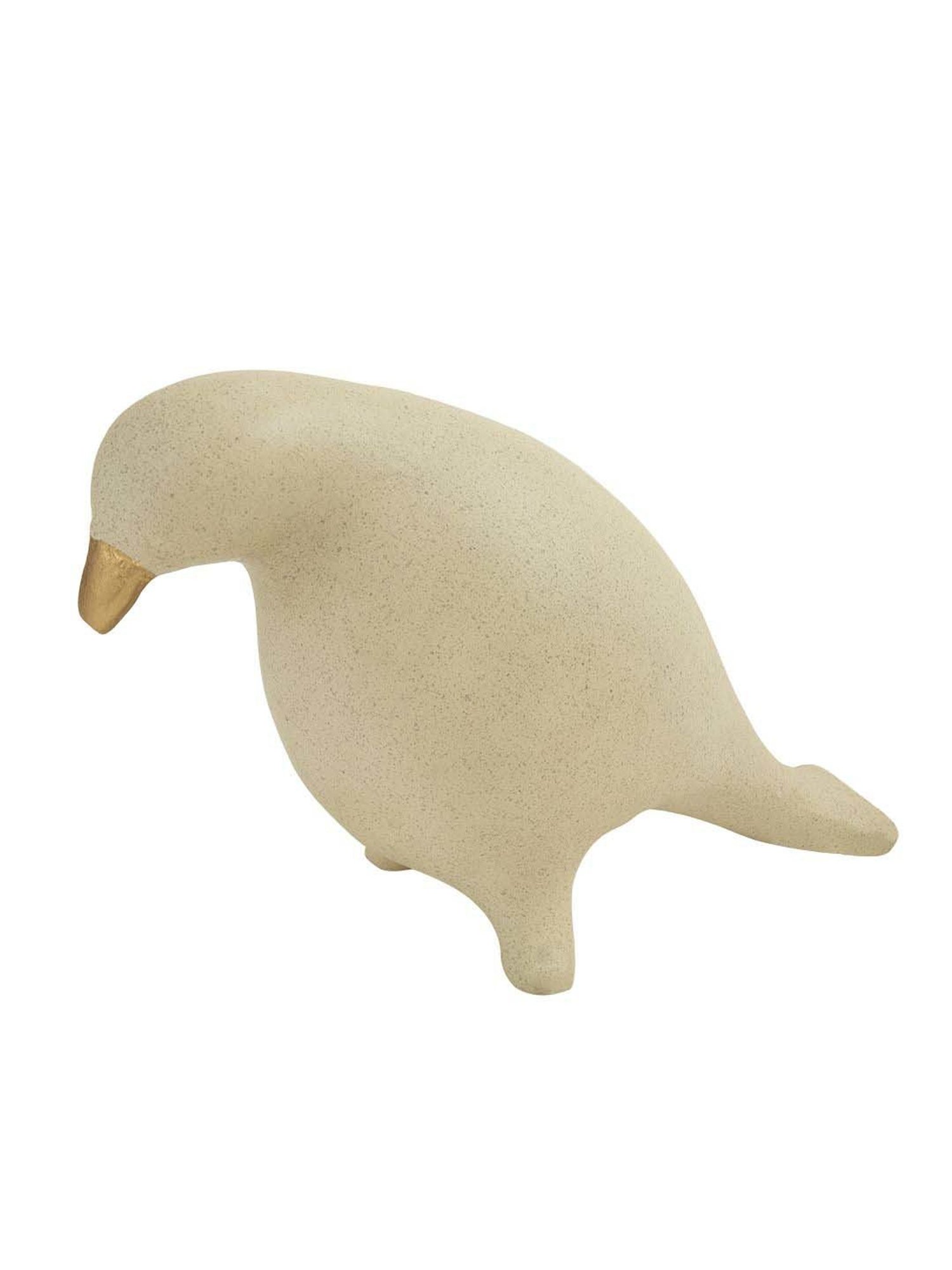 eCraftIndia Golden Handcrafted Engraved Palm Buddha Decorative Showpiece